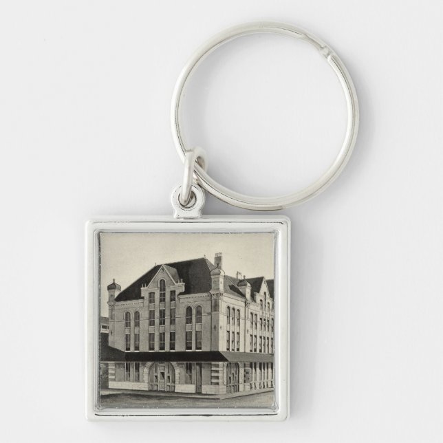 Station, Concord & Montreal Railroad, Concord Key Ring (Front)