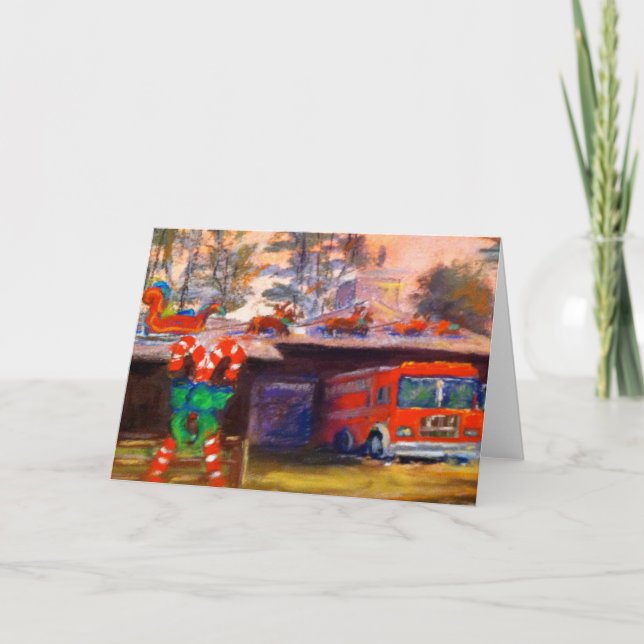 Station Seven Holiday Greetings holiday card (Front)