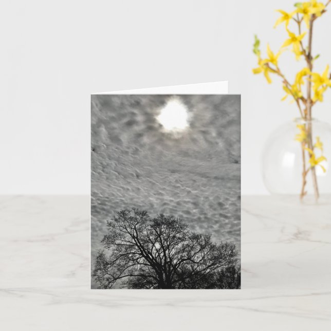 stationary, all occasion, Amazing Sky Card (Yellow Flower)