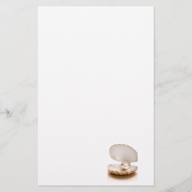 Stationary, customisable, stationary pearls stationery (Front)