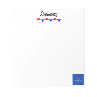 "Stationary" Stationary Notepad