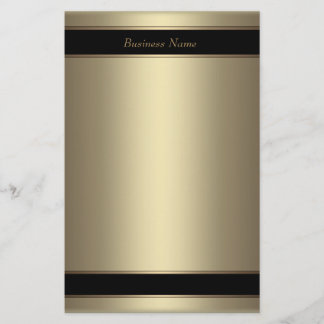 Stationery Beige Metal Black Bronze