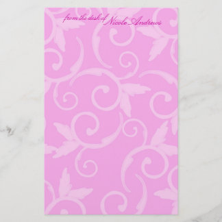 Stationery - Girly Swirl