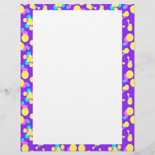 Stationery/Letterhead with Fun Border