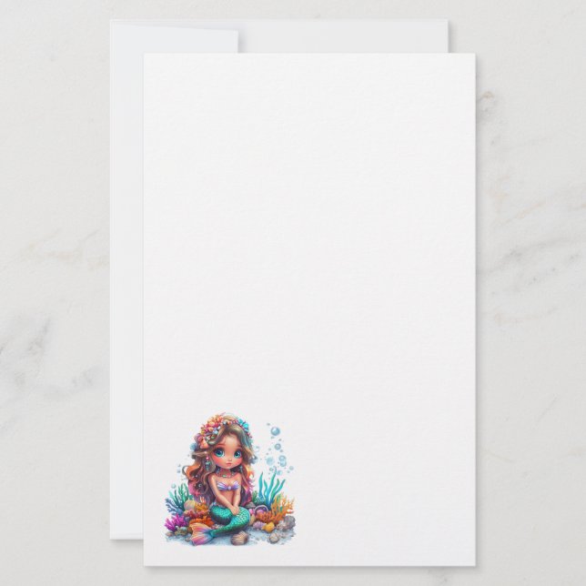 Stationery Mermaid (Front)
