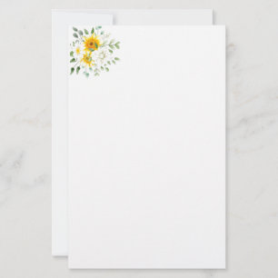 Stationery Paper-Floral