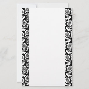 Stationery Paper-Floral