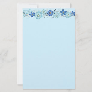 Stationery Paper-Floral