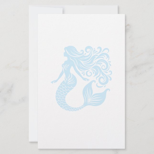 Stationery Paper Mermaid (Front)