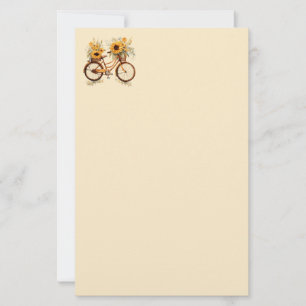 Stationery Paper-Sunflowers