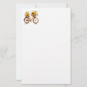 Stationery Paper-Sunflowers