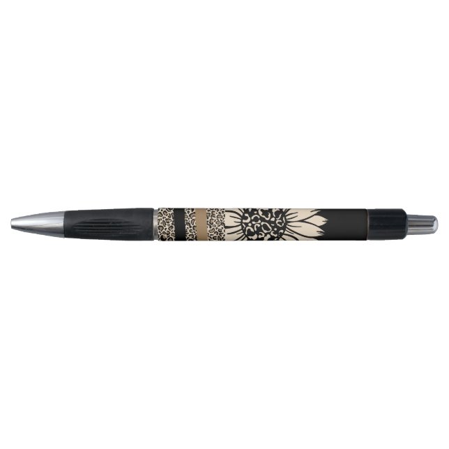 Stationery: Sunflower Safari Pens (Front)