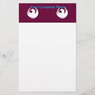 Stationery with Flag of Phoenix, Arizona