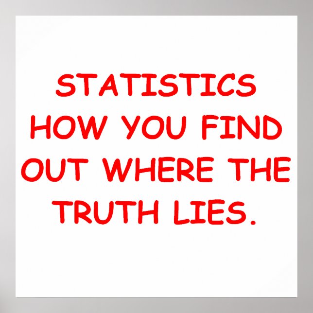 statisitics poster (Front)