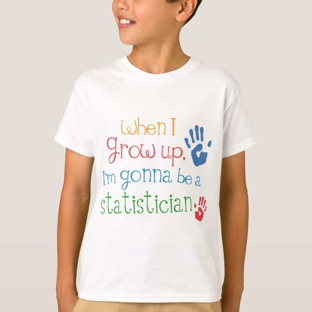 Statistician (Future) Infant Baby T-Shirt (Front)