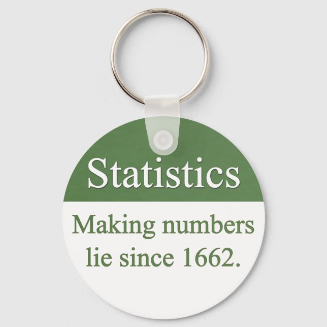 Statistics Keychain (Front)