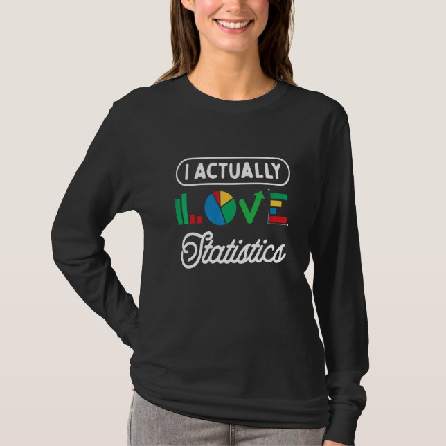 Statistics Math Data Scientist Accounting T-Shirt (Front)