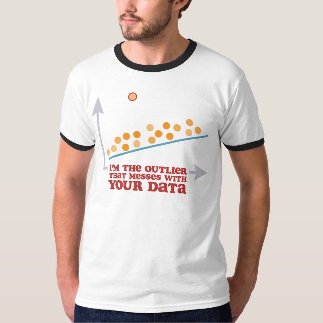 Statistics Outlier T-Shirt (Front)