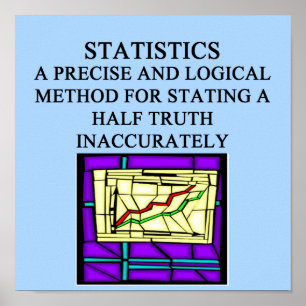 STATISTICS statistician humour Poster