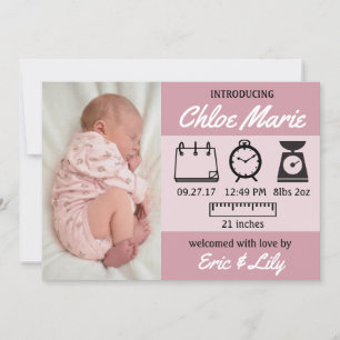 Stats Baby Announcement
