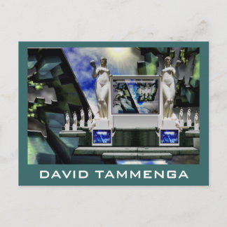 Statue-1FN, DAVID TAMMENGA Postcard