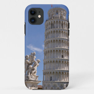 Statue and leaning Tower of Pisa Case-Mate iPhone Case