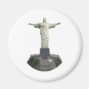Statue: Christ the Redeemer: 3D Model: Magnet