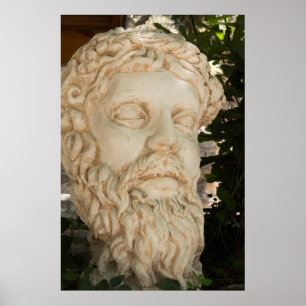 Statue Cloe Up Poster