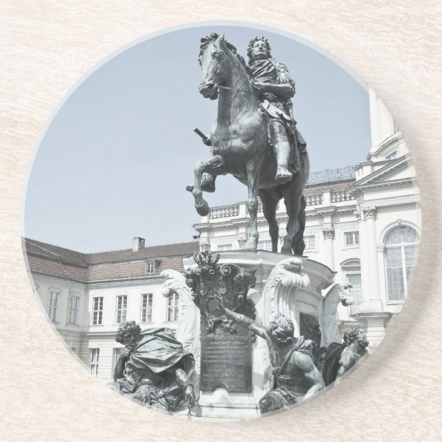 Statue Friedrich Wilhelm I in Berlin Coaster (Front)