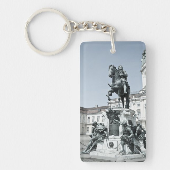 Statue Friedrich Wilhelm I in Berlin Key Ring (Front)