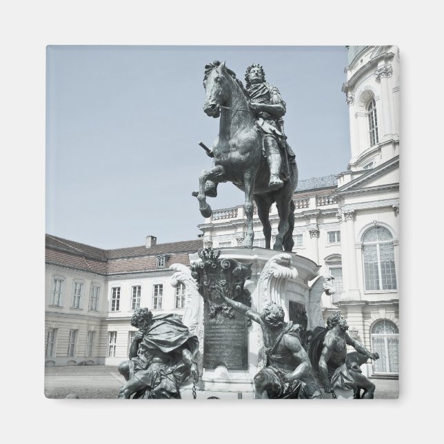 Statue Friedrich Wilhelm I in Berlin Magnet (Front)