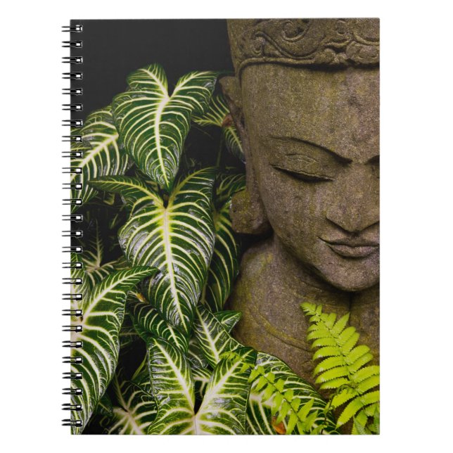 Statue in a Garden Location Information: Chiang Ma Spiral Notebook (Front)