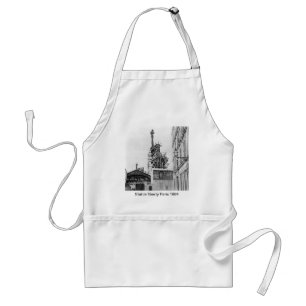 Statue liberty Apron