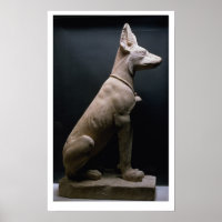 Statue of a Dog, Mesopotamia, c.5000-1000 BC (lime