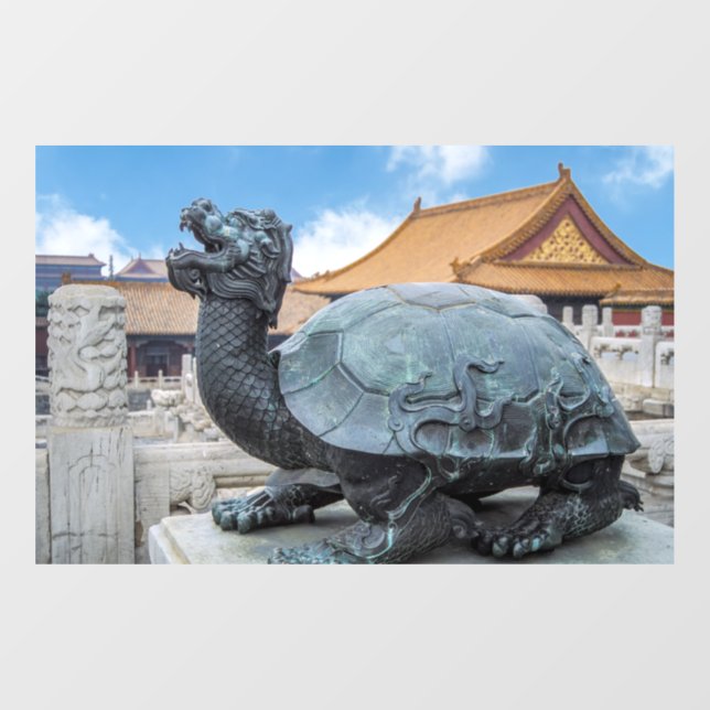 Statue of a turtle in the Forbidden City - Beijing (Sheet)