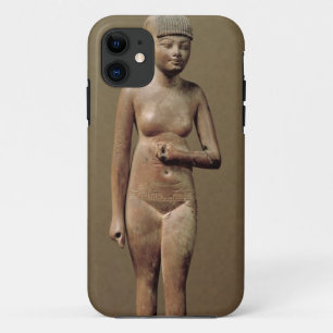 Statue of a young servant girl (wood) Case-Mate iPhone case