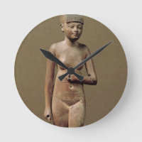 Statue of a young servant girl (wood)