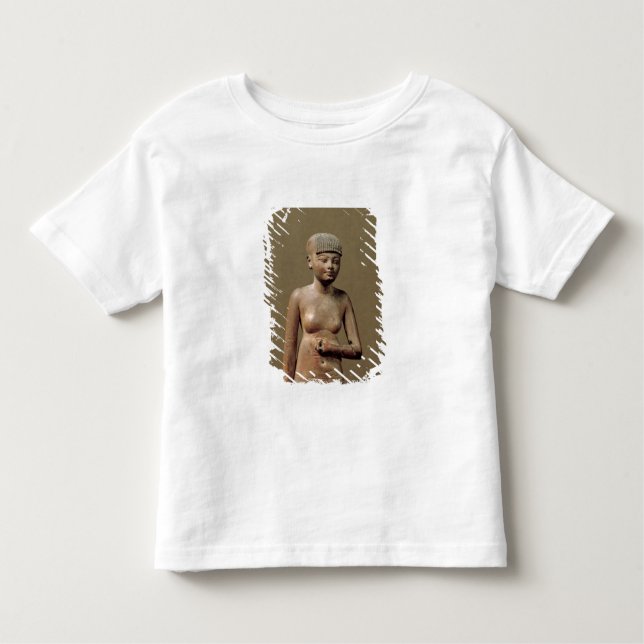 Statue of a young servant girl (wood) toddler T-Shirt (Front)