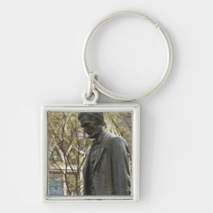 Statue of Abraham Lincoln, Portland, Oregon Key Ring