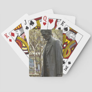 Statue of Abraham Lincoln, Portland, Oregon Playing Cards