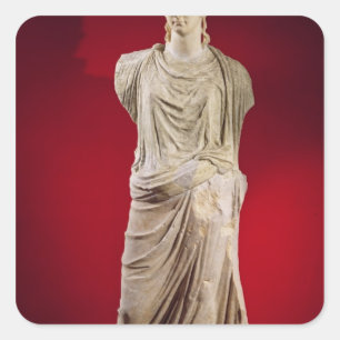 Statue of Antonia the Younger Square Sticker