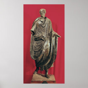 Statue of Caesar Julianus Pacatianus Poster