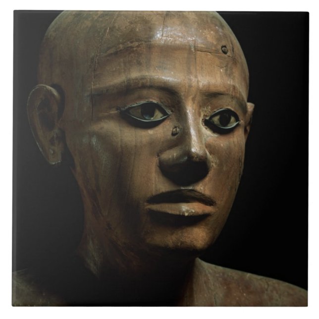 Statue of Chancellor Nakhti, from Asyut, early Mid Tile (Front)