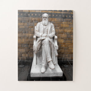 Statue of Charles Darwin Jigsaw Puzzle