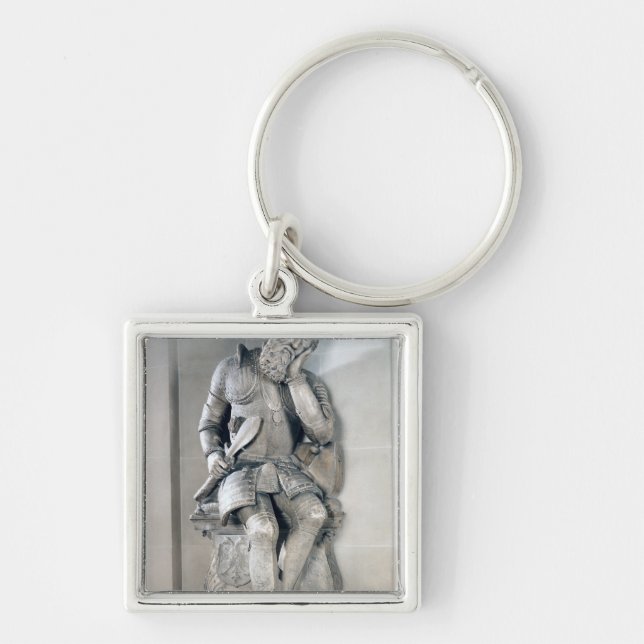 Statue of Charles de Maigny  1557 Key Ring (Front)