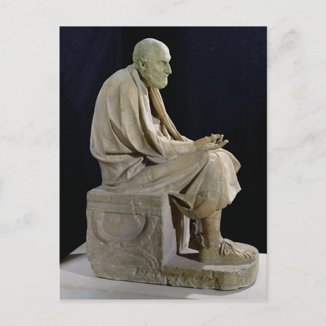Statue of Chrysippus  the Greek philosopher Postcard (Front)