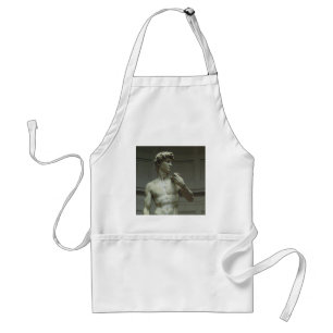 Statue of David by Michelangelo Standard Apron