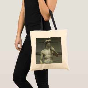 Statue of David by Michelangelo Tote Bag