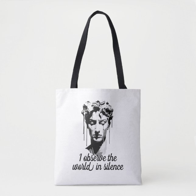 Statue of David by Michelangelo Tote Bag (Front)