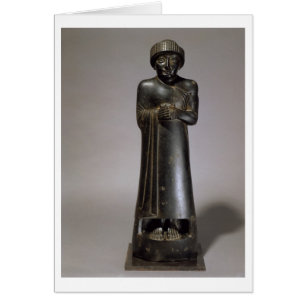 Statue of Gudea, Prince of Lagash, Neo-Sumerian, f